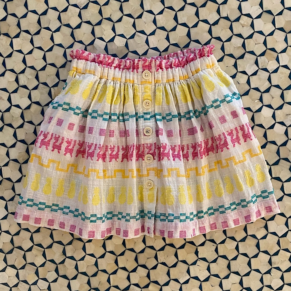 Crewcuts Multi Colored Skirt size S(7-8)girls